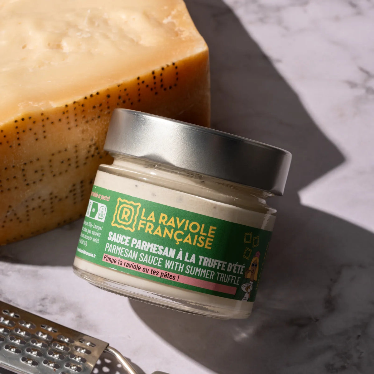 Sauce Parmesan à la Truffe d’Été artisanale